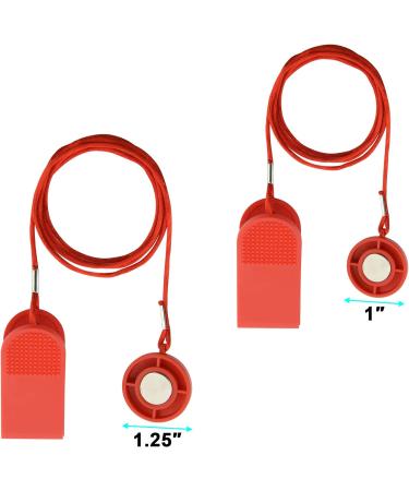 Treadmill Safety Key Set - Universal Replacement Lock for Security - Pack of 2 Assorted Sizes - Buy Online on SooperMarket.com