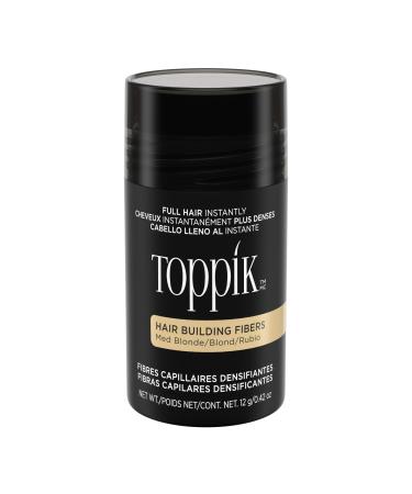 Toppik Hair Building Fibers 12g Fill In Fine or Thinning Hair Instantly Thicker Fuller Looking Hair 9 Shades for Men & Women Medium Blonde