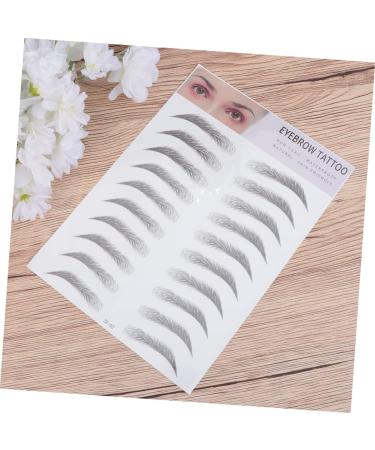 Angoily 2pcs 3d Eyebrow Stickers 6d Template Eyebrow Shape - Buy Online on SooperMarket.com