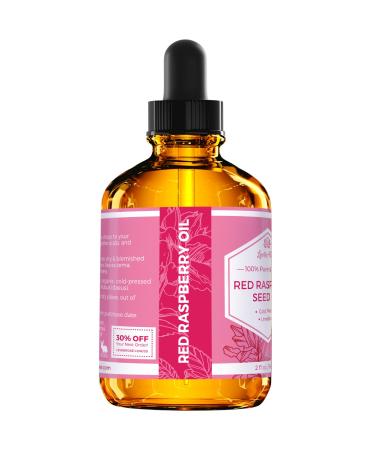 Leven Rose Red Raspberry Seed Oil 2 oz - 100% Natural for Face, Hands, Scars & Breakouts - Buy Online on SooperMarket.com