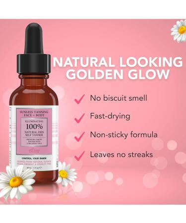 Natural Breast Cream for Fuller Bust & Butt + Self Tanner Drops for Sunkissed Glow - Buy Online on SooperMarket.com