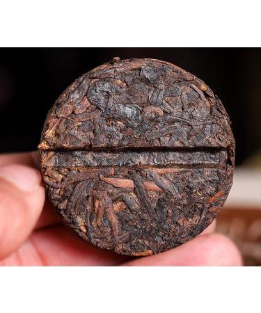 cn herb Pu 'er Tea Cake Fermented Tea China Tea Cake Loose Leaf Tea 15 Tablets 105g - Buy Online on SooperMarket.com