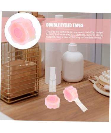 Mikinona Girl Eyelid Sticker 1 set Adhesive Spray Stickers Tape Girl Supplies Eyelid Hooded Invisible Makeup Beauty Bottle 5.3x5.3cm As Shown - Buy Online on SooperMarket.com