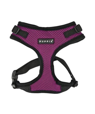 Puppia Ritefit Dog harness for small to medium -sized dogs - adjustable and very soft - also used as a puppy dishes -Tiezen dishes for dogs violet XL XL violet