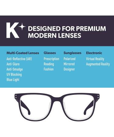Koala Lens Cleaning Cloth | Japanese Microfiber Glasses and Screen Cleaner | Safe for All Multi-Coated Eyeglass and Camera Lenses  Purple and Blue (Pack of 6) 6 Pack Purple & Blue - Buy Online on SooperMarket.com