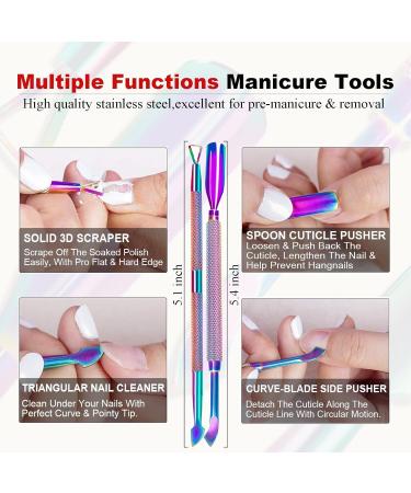 LOUINSTIC Gel Nail Polish Remover - Quick No Soak Gel Remover for Fast Nail Polish Removal | Professional Gel Polish Remover Kit - Buy Online on SooperMarket.com