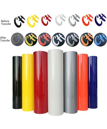 3D Puff Heat Transfer Vinyl Sheets 12x10 Foaming HTV Press Film for DIY T-shirt Clothes - Assorted Colors - Buy Online on SooperMarket.com