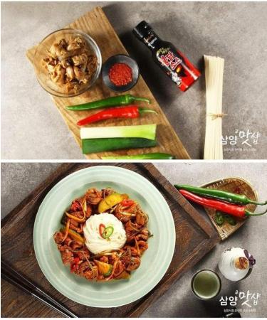 Samyang Buldak Hot Chicken Sauce Combo: Original & Carbonara Flavours - Buy Online on SooperMarket.com