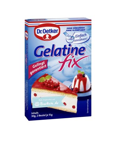 Dr Oetker Gelatine Fix Gelatin 2X 15G