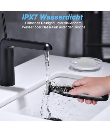 Intimate Razor for Men - Waterproof Body Groomer & Face Trimmer | IPX7 Wet/Dry Type C Rechargeable - Buy Online on SooperMarket.com