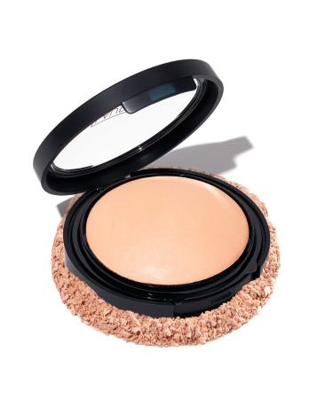LAURA GELLER NEW YORK Baked Double Take Powder Foundation - Fair - Buildable Medium to Full Coverage - Matte Finish 02 Fair -Powder