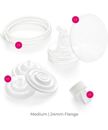 SpeCtra Flange Set (24mm) - Original Replacement Parts for Efficient Pumping - Buy Online on SooperMarket.com