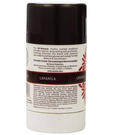 Lavanila Healthy Deodorant Vanilla Passion Fruit 2oz - Natural Odor Protection - Buy Online on SooperMarket.com