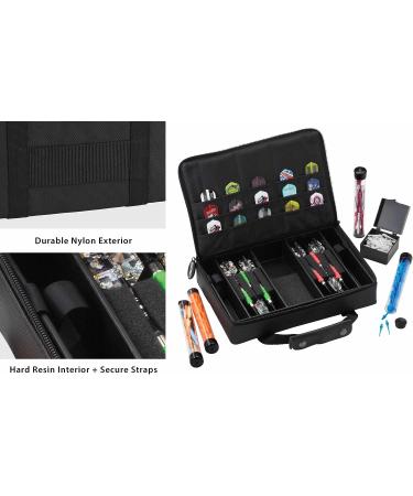 Casemaster Classic Nylon Dart Carrying Case - Holds 12 Darts and Accessories - Buy Online on SooperMarket.com