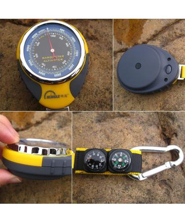 Lixada Digital Altimeter Barometer for Outdoor Camping, Hiking, Climbing - Reads Altitude up to 5000m - Buy Online on SooperMarket.com