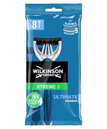 Wilkinson Sword Xtreme 3 Ultimate Comfort Disposable Razor for Men 8