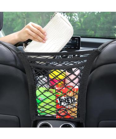 Car Seat Organizer| Elastic Storage Net| Mesh Bag for Car Boot| Backseat Barrier for Pets and Kids - Buy Online on SooperMarket.com