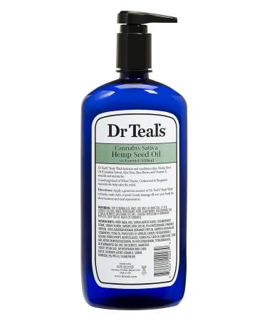 Dr Teal's Body Wash Combo Pack - Hemp Seed Oil & Calm & Serenity - 48 fl oz (Total) - Buy Online on SooperMarket.com