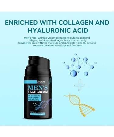 Nmbol Cream Moisturizing Moisturizing Cream Face Men Face Cream With Hyaluronic Acid Face Moisturizing Cream Men Face Care Against Wrinkles Strengthens Skin Collage Improved 50ml - Buy Online on SooperMarket.com