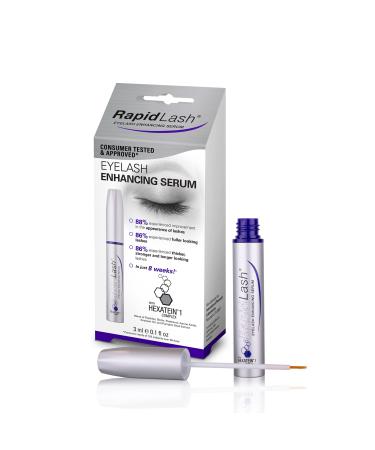 RapidLash Eyelash Enhancing Serum - Promotes Appearance of Longer, Fuller, And Thicker Eyelashes, For Eye Lash Enhancement, Paraben, And Cruelty Free