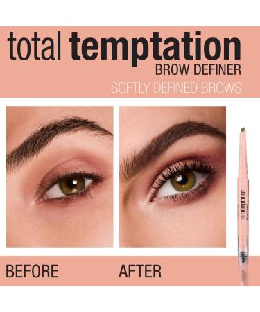 Maybelline Total Temptation Brow Definer 305 Soft Brown - 0.005 oz | Perfect Brow Tool - Buy Online on SooperMarket.com
