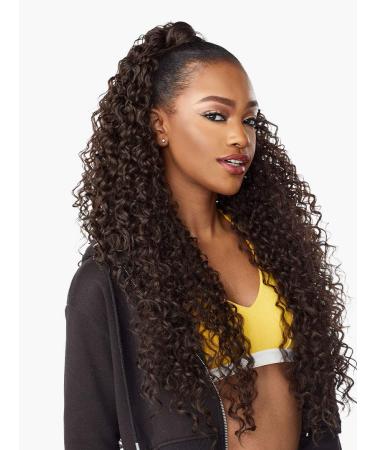 Sensationnel Instant Pony Wrap Half Wig UD 10 in 1B Off Black - Buy Online on SooperMarket.com