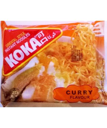 Koka Oriental Style Instant Noodles Curry Flavour 12 x 85gm