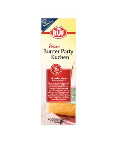 Order Gluten-Free Colorful Party Cake - Perfect for Kids Birthdays | 815g Sheet Cake with Sprinkles & Glaze - Buy Online on SooperMarket.com