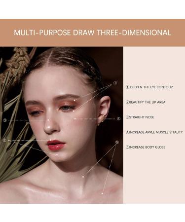 Onlyoily Radiance Shimmer Brick Pressed Bronzer Contouring Formula (03) - 1g - Buy Online on SooperMarket.com