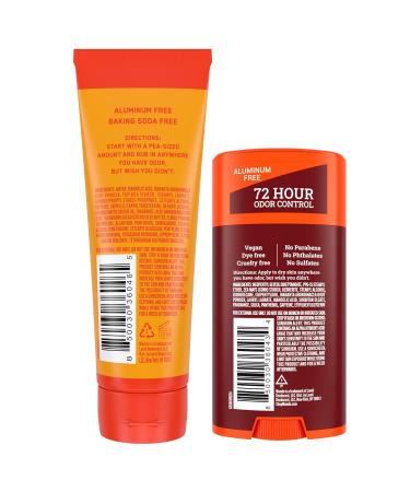 Mando Bourbon Leather Body Deodorant - 72 Hour Odor Control Aluminum & Baking Soda Free - Buy Online Internationally - Buy Online on SooperMarket.com
