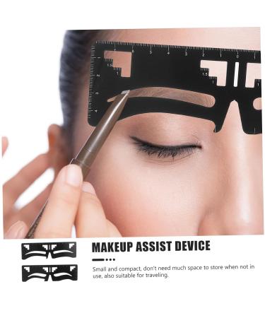 Beavorty 4 pcs Extension Drawing Microblading Measure Rulers Practical Location Tools Kit Supplies DIY 1 count (Pack of 1) Blackx2pcs - Buy Online on SooperMarket.com