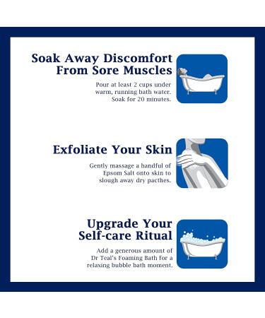 Dr Teal's Pure Epsom Salt Soak Glow & Radiance with Vitamin C & Citrus Essential Oils 3 lbs - Pack of 4 - Buy Online on SooperMarket.com