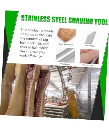 Buy Yardwe 2-Piece Sounding Kitchen Tools | Scratch-Free Steel Holder & Meat Curtain Cover | Practical Cooking Tools for Home & Restaurant - Buy Online on SooperMarket.com