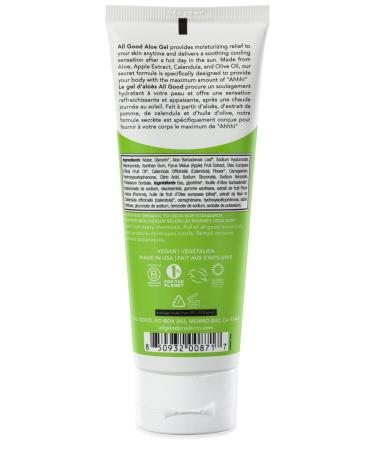 Organic Aloe Vera Gel | Sunburn Skin Repair & Relief | Hydrating Hyaluronic Acid Niacinamide | Non GMO Vegan | 3.7 oz (2-Pack) - Buy Online on SooperMarket.com