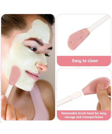 Thinp 2 Pcs Double-Ended Silicone Face Mask Applicator Tool - Ideal for Mud Clay & Gel Masks | Perfect Skin Care Brush for Effortless Application - Buy Online on SooperMarket.com