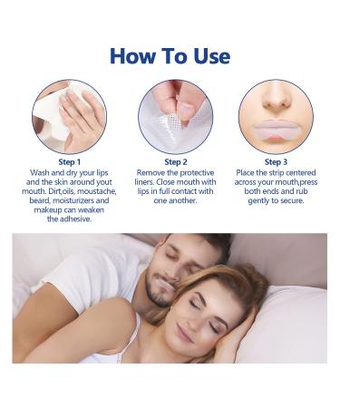 Soanufa 90 Pcs Mouth Tape for Sleeping - Anti Snoring Nasal Breathing Strips for Instant Relief and Better Sleep - Buy Online on SooperMarket.com