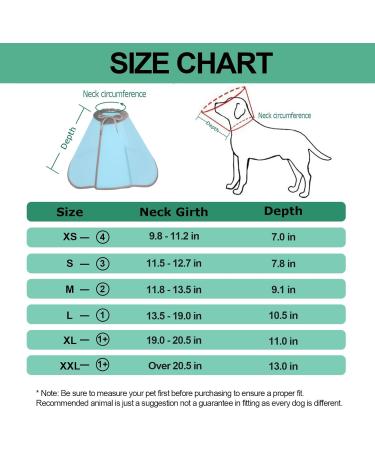 Adjustable Supet Dog Cone Collar for Large and Small Dogs - Blue XXXL - Buy Online on SooperMarket.com