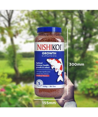 Nishikoi Growth Complete Food for Koi and Pond Fish - Small Pellets - 1250g - Buy Online on SooperMarket.com