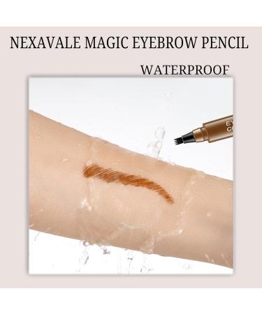 4Pcs Nexavale Eyebrow Pencil Nexavale Magic Eyebrow Pencil 2024 New Magic Eyebrow Pencil Nexavale (Red Brown) - Buy Online on SooperMarket.com