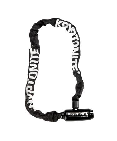 Kryptonite Keeper 585 5mm Chain Bicycle Lock, Black, 5mm x 85cm