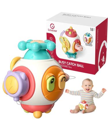 Bambebe Busy Activity Cube Montessori toys for 1 2 3 years sensors 6 12 18 months baby toys children's toys motor toys from 6 months educational toys young girls