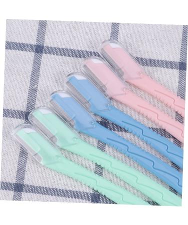 Beavorty 6Pcs Eyebrow Hair Cutter & Face Razor - Portable Eyebrow Trimmer Toolkit for Effortless Hair Removal - Buy Online on SooperMarket.com