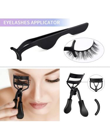 MAGEFY Faux Mink Eyelashes 30 Pairs | Natural to Dramatic Volume False Lashes | 3D Pack with Eyebrow Grooming Kit - Buy Online on SooperMarket.com