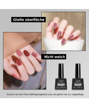 Lke Schellack Nailack Starter Set with 72W Lamp | 6 Colors Gel Nail Polish Base & Top Coats | DIY Soft Nail Art Decoration - Buy Online on SooperMarket.com