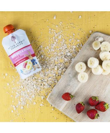 Pumpkin Tree Organics Super Oats & Seeds  Banana & Strawberry 40 Ounce (Pack of 10) - Buy Online on SooperMarket.com