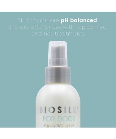 Biosilk Puppy Waterless Shampoo Spray - Silk Therapy for Dogs (8 fl oz) - Buy Online on SooperMarket.com