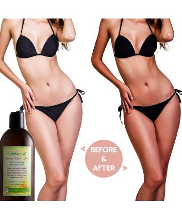 Natural Sun Tan Body Lotion 8 Oz | Long-Lasting Tan Moisturizer | Just Nutritive - Buy Online on SooperMarket.com