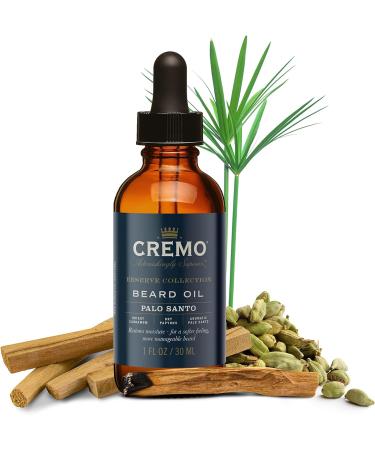 Cremo Reserve Collection Palo Santo Beard Oil - 30ml | Argan & Jojoba Oils - Buy Online on SooperMarket.com