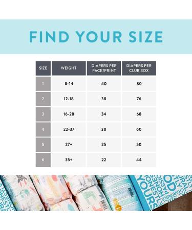 Honest Company Club Box - 60 Count Hypoallergenic Bunnies & Sliced Fruit - TrueAbsorb Technology, Plant-Derived - Buy Online on SooperMarket.com