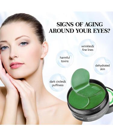 Seaweed Under Eye Mask 30 Pairs - Dark Circle Treatment for Women | Eye Pads for Puffy Eyes & Wrinkles | Anti-Aging Undereye Patches - Buy Online on SooperMarket.com